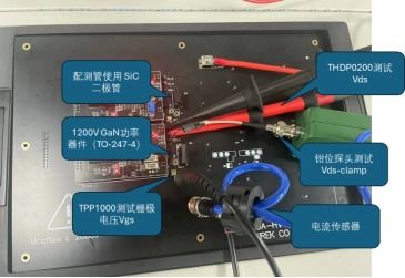 泰克先进半导体实验室 量芯微1200v氮化镓器件的突破性测试